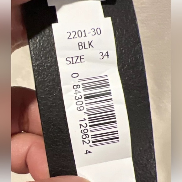 Carhartt Journeyman Belt Black 34 Full Grain Leather Career Minimalist NWT - Picture 14 of 16